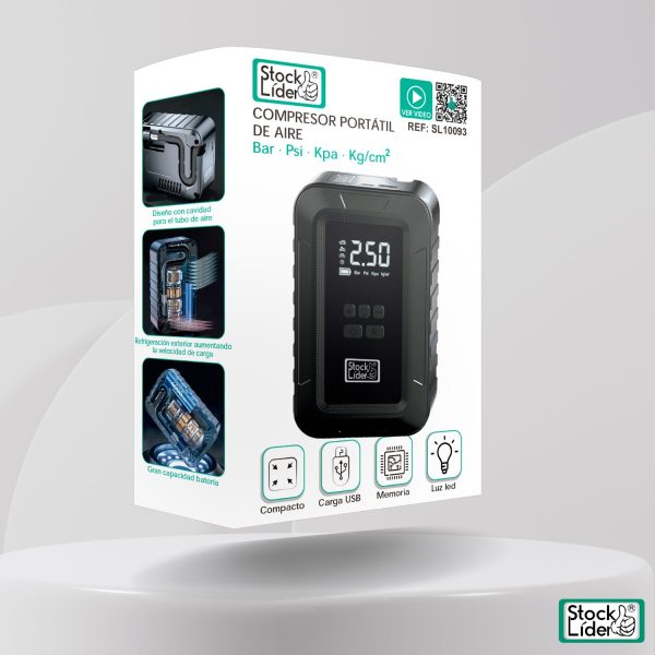 Compresor portátil de aire