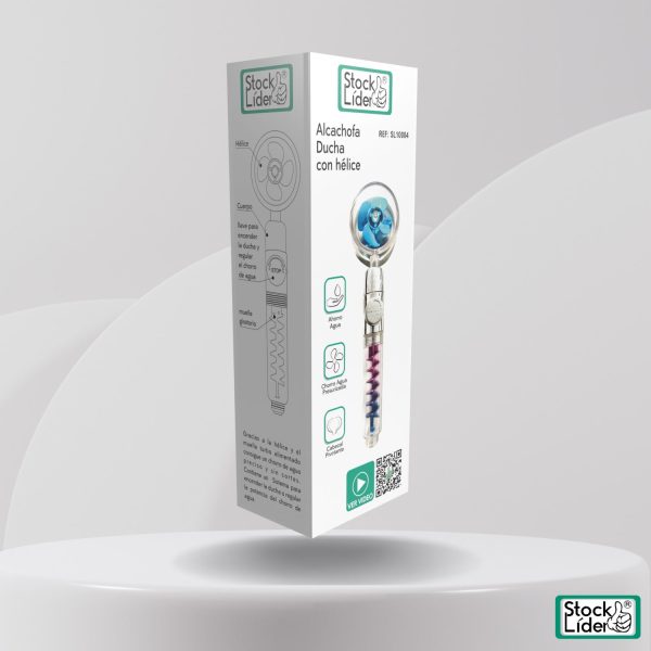 Alcachofa ducha con hélice