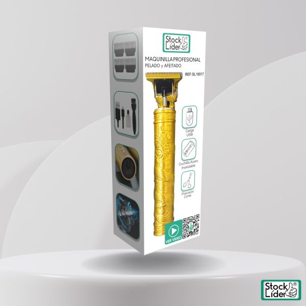 Maquinilla profesional dragón para pelado y afeitado