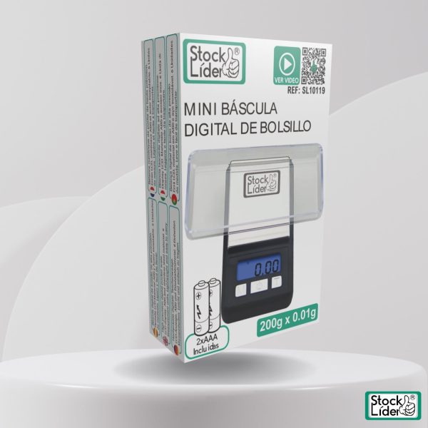 Mini báscula digital de bolsillo | Pack 6 unidades