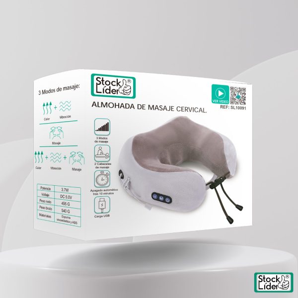 Almohada de masaje cervical