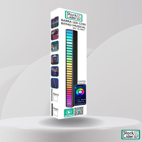 Barra LED Con Ritmo Musical