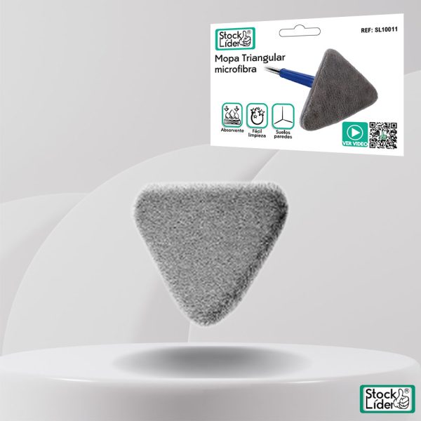Recambios Mopa microfibra y triangular | Pack 12 unidades