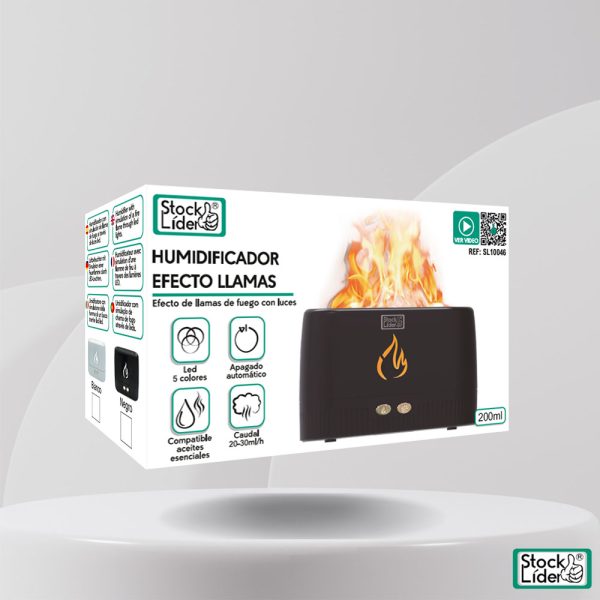 Humidificador efecto llamas