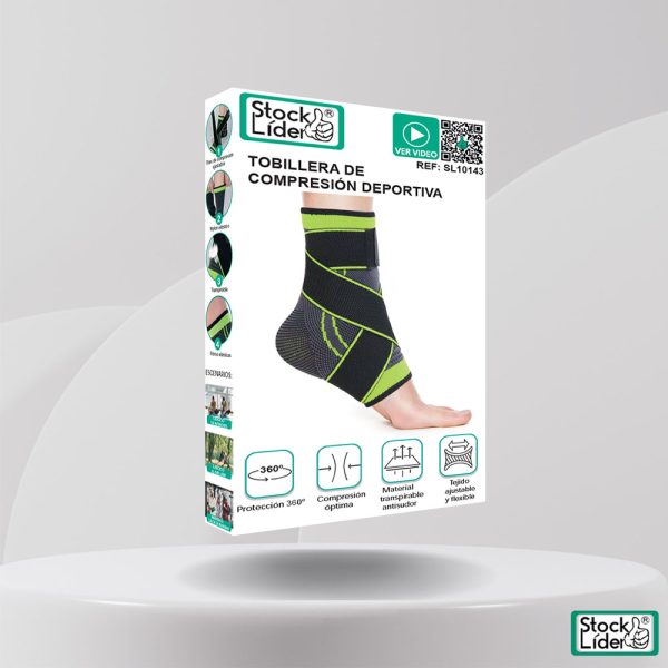 Tobillera de compresión deportiva | Pack 6 unidades