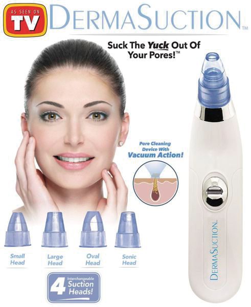 Aspirador de puntos negros a pila