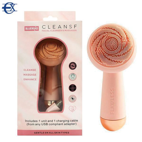 Limpieza y masaje facial recargable