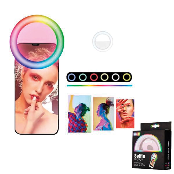 Aro de LED para móvil RGB colores