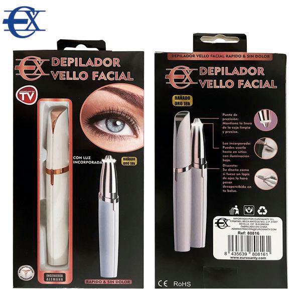 Depilador vello facial