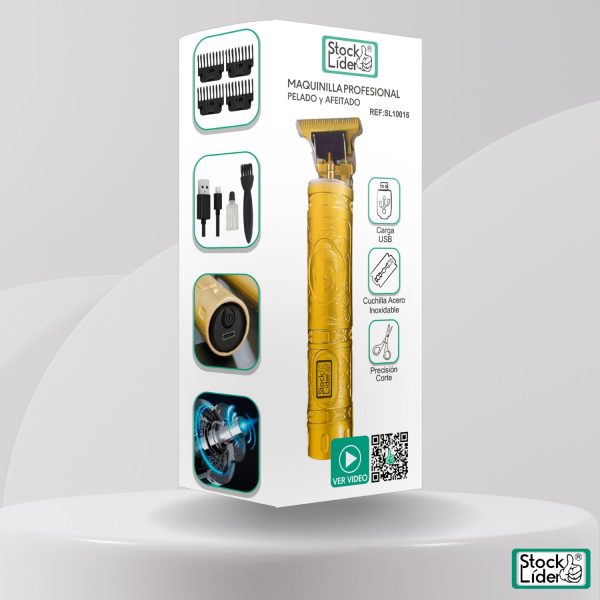 Maquinilla profesional Buda para pelado y afeitado