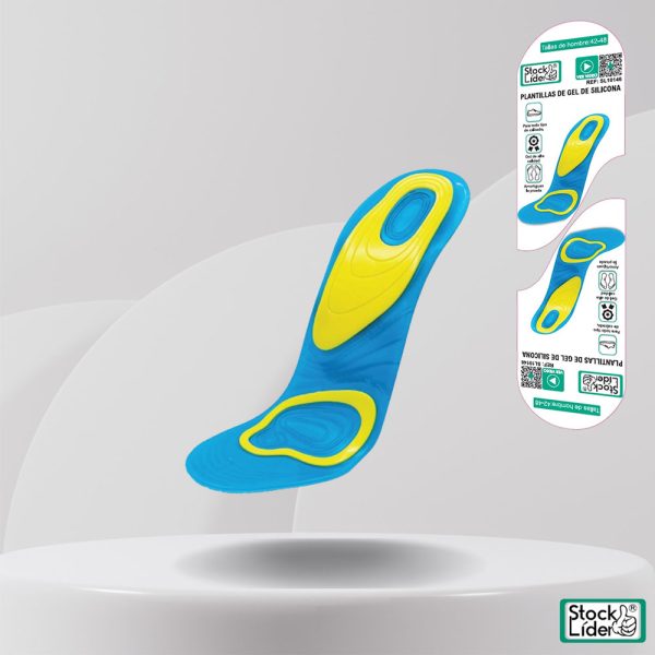 Plantilla de gel de silicona hombre | Pack 10 unidades