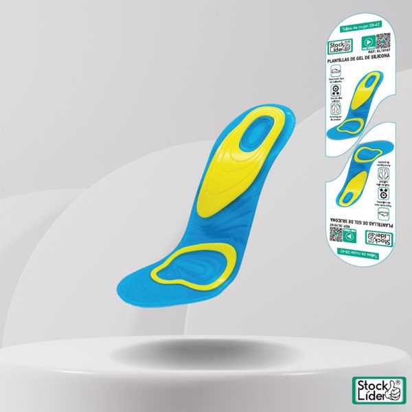 Plantilla de gel de silicona mujer | Pack 10 unidades