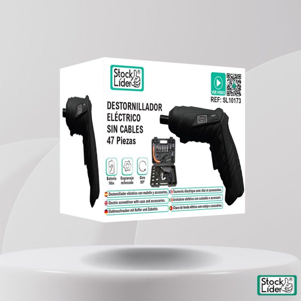 Destornillador eléctrico sin cables 47PCS