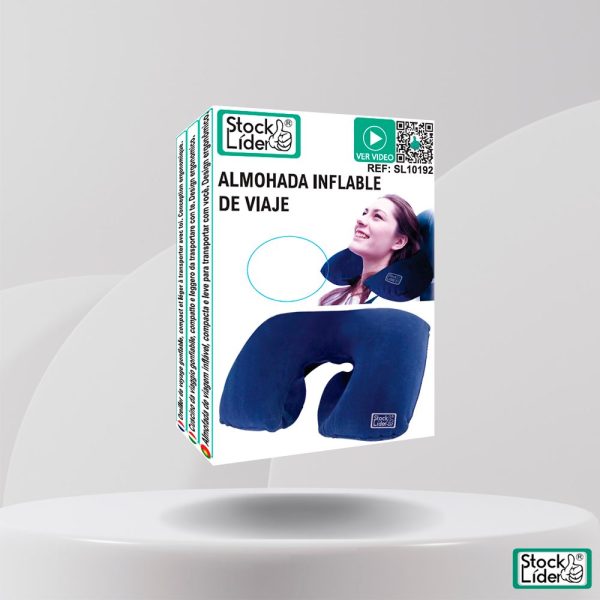 Almohada inflable de viaje | Pack 10 unidades