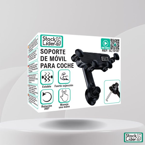 Soporte de móvil para coche | Pack 6 unidades