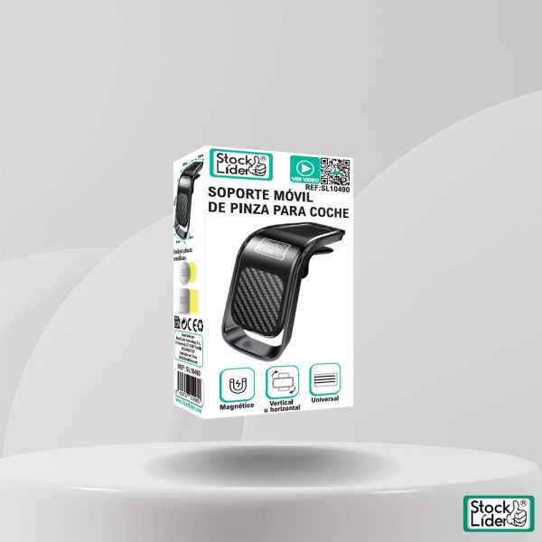 Soporte móvil de pinza para coche