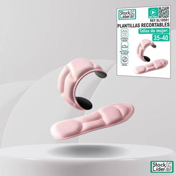 Plantillas recortables mujer | Pack 12 unidades